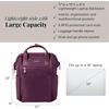 image:imageBaggallini Soho Backpack  Travel Laptop Backpack for Women  Lightweight WaterResistant Luggage Bag BlackMulberry