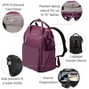 image:imageBaggallini Soho Backpack  Travel Laptop Backpack for Women  Lightweight WaterResistant Luggage Bag BlackMulberry