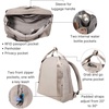 image:imageBaggallini Swift Backpack  Lightweight 45x153x63 Travel Backpack with RFID Pocket Luggage Sleeve and Padded StrapsBlite Silver Sand