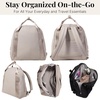 image:imageBaggallini Swift Backpack  Lightweight 45x153x63 Travel Backpack with RFID Pocket Luggage Sleeve and Padded StrapsBlite Silver Sand
