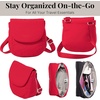 image:imageBaggallini Swift Flap Mini CrossbodyB Lite Scarlet Red