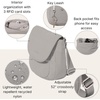 image:imageBaggallini Swift Flap Mini CrossbodyBlite Silver Sand
