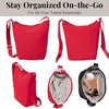image:imageBaggallini Swift Mini Crossbody Bag for Women  45x7 Small Travel Purse with Crossbody Strap and RFIDB Lite Scarlet Red