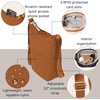 image:imageBaggallini Swift Mini Crossbody Bag for Women  45x7 Small Travel Purse with Crossbody Strap and RFIDBlite Caramel