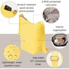 image:imageBaggallini Swift Mini Crossbody Bag for Women  45x7 Small Travel Purse with Crossbody Strap and RFIDBlite Lemon