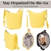 image:imageBaggallini Swift Mini Crossbody Bag for Women  45x7 Small Travel Purse with Crossbody Strap and RFIDBlite Lemon
