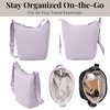 image:imageBaggallini Swift Mini Crossbody Bag for Women  45x7 Small Travel Purse with Crossbody Strap and RFIDBlite Lilac