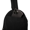 image:imageBaggallini Swift Sling  Lightweight 725x 125 Crossbody Sling Backpack with ConvertibleBlite Black