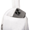 image:imageBaggallini Swift Sling  Lightweight 725x 125 Crossbody Sling Backpack with ConvertibleBlite Bright White