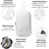 image:imageBaggallini Swift Sling  Lightweight 725x 125 Crossbody Sling Backpack with ConvertibleBlite Bright White