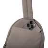 image:imageBaggallini Swift Sling  Lightweight 725x 125 Crossbody Sling Backpack with ConvertibleBlite Silver Sand