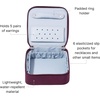 image:imageBaggallini Travel Jewelry Box  Lightweight 47x47x19 Travel Jewelry CaseMulberry