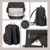 image:imageBaggallini Tribeca Expandable Laptop Backpack  15x11 Lightweight RFID Computer Bag for Work amp Travel with Luggage SleeveBlack