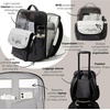 image:imageBaggallini Tribeca Expandable Laptop Backpack  15x11 Lightweight RFID Computer Bag for Work amp Travel with Luggage SleeveBlack