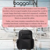 image:imageBaggallini Tribeca Expandable Laptop Backpack  15x11 Lightweight RFID Computer Bag for Work amp Travel with Luggage SleeveBlack Twill