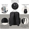 image:imageBaggallini Tribeca Expandable Laptop Backpack  15x11 Lightweight RFID Computer Bag for Work amp Travel with Luggage SleeveBlack Twill