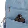 image:imageBaggallini Tribeca Expandable Laptop Backpack  15x11 Lightweight RFID Computer Bag for Work amp Travel with Luggage SleeveCornflower Twill