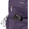 image:imageBaggallini Tribeca Expandable Laptop Backpack  15x11 Lightweight RFID Computer Bag for Work amp Travel with Luggage SleeveDeep Grape Twill