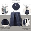 image:imageBaggallini Tribeca Expandable Laptop Backpack  15x11 Lightweight RFID Computer Bag for Work amp Travel with Luggage SleeveFrench Navy Twill