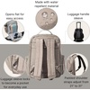 image:imageBaggallini Tribeca Expandable Laptop Backpack  15x11 Lightweight RFID Computer Bag for Work amp Travel with Luggage SleeveSterling Shimmer