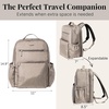 image:imageBaggallini Tribeca Expandable Laptop Backpack  15x11 Lightweight RFID Computer Bag for Work amp Travel with Luggage SleeveSterling Shimmer