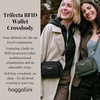 image:imageBaggallini Triple Zip with Front WalletTrifecta RFID Wallet CrossbodyAutumn Peony