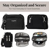 image:imageBaggallini Triple Zip with Front WalletTrifecta RFID Wallet CrossbodyBlack