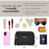 image:imageBaggallini Triple Zip with Front WalletTrifecta RFID Wallet CrossbodyBlack W Gold Hardware