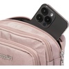 image:imageBaggallini Triple Zip with Front WalletTrifecta RFID Wallet CrossbodyBlush Shimmer