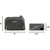image:imageBaggallini Triple Zip with Front WalletTrifecta RFID Wallet CrossbodyCharcoal