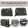 image:imageBaggallini Triple Zip with Front WalletTrifecta RFID Wallet CrossbodyCharcoal