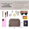 image:imageBaggallini Triple Zip with Front WalletTrifecta RFID Wallet CrossbodyDark Umber Heritage