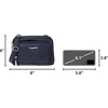image:imageBaggallini Triple Zip with Front WalletTrifecta RFID Wallet CrossbodyFrench Navy