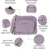 image:imageBaggallini Triple Zip with Front WalletTrifecta RFID Wallet CrossbodyLilac