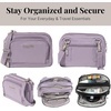 image:imageBaggallini Triple Zip with Front WalletTrifecta RFID Wallet CrossbodyLilac