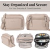 image:imageBaggallini Triple Zip with Front WalletTrifecta RFID Wallet CrossbodyMoonrock Puff
