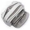 image:imageBaggallini Triple Zip with Front WalletTrifecta RFID Wallet CrossbodySilver Metallic