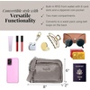 image:imageBaggallini Triple Zip with Front WalletTrifecta RFID Wallet CrossbodySterling Shimmer