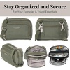image:imageBaggallini Triple Zip with Front WalletTrifecta RFID Wallet CrossbodyThyme