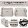image:imageBaggallini Triple Zip with Front WalletTrifecta RFID Wallet CrossbodyVanilla Heritage