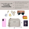 image:imageBaggallini Triple Zip with Front WalletTrifecta RFID Wallet CrossbodyVanilla Heritage