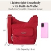 image:imageBaggallini Women Criss Cross Crossbody BagApple