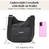 image:imageBaggallini Women Criss Cross Crossbody BagBlack Python Emboss