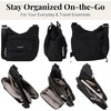 image:imageBaggallini Women Criss Cross Crossbody BagBlack With Sand Lining