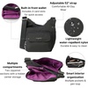 image:imageBaggallini Women Criss Cross Crossbody BagCharcoal