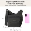 image:imageBaggallini Women Criss Cross Crossbody BagCharcoal