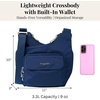 image:imageBaggallini Women Criss Cross Crossbody BagPacific