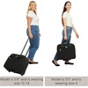 image:imageBaggallini Womens 2 Wheel ToteMulberry