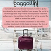 image:imageBaggallini Womens 2 Wheel ToteMulberry