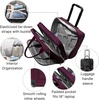 image:imageBaggallini Womens 2 Wheel ToteMulberry